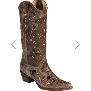 Corral Women's Stud and Inlay Western Boots